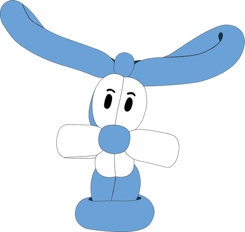 Ballonfigur Hase